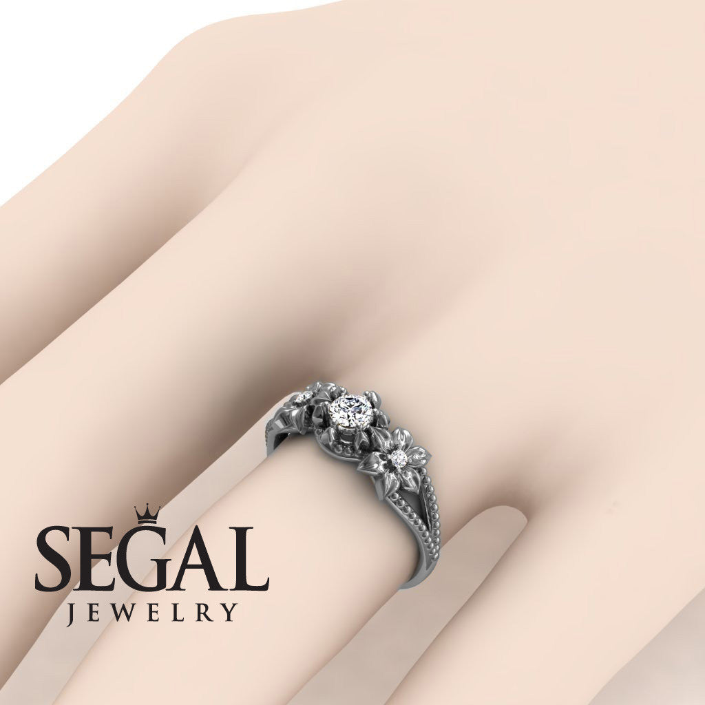 The Flower cocktail ring Diamond Ring- Kennedy no. 3